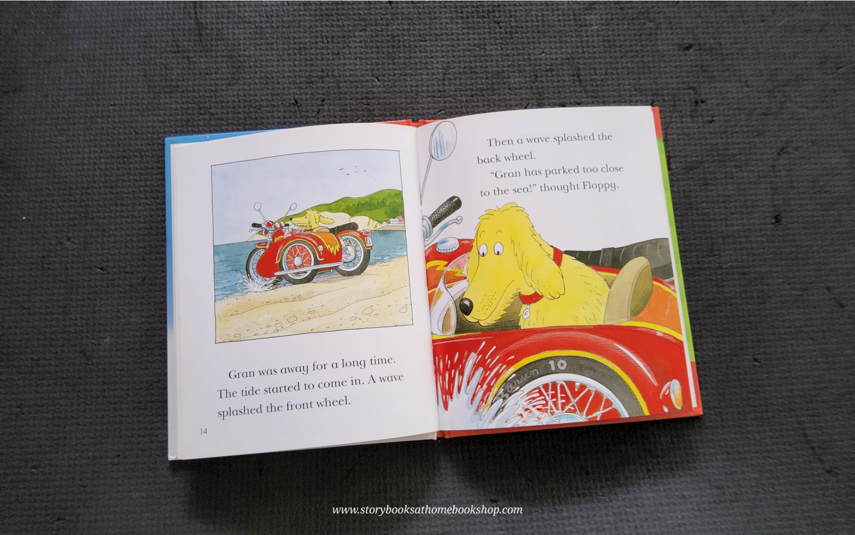 หนังสือนิทานปกแข็ง** 🍅🍅READ WITH BIFF,CHIP&KIPPER: LOOKING AFTER GRAN FIRST STORIES LEVEL5