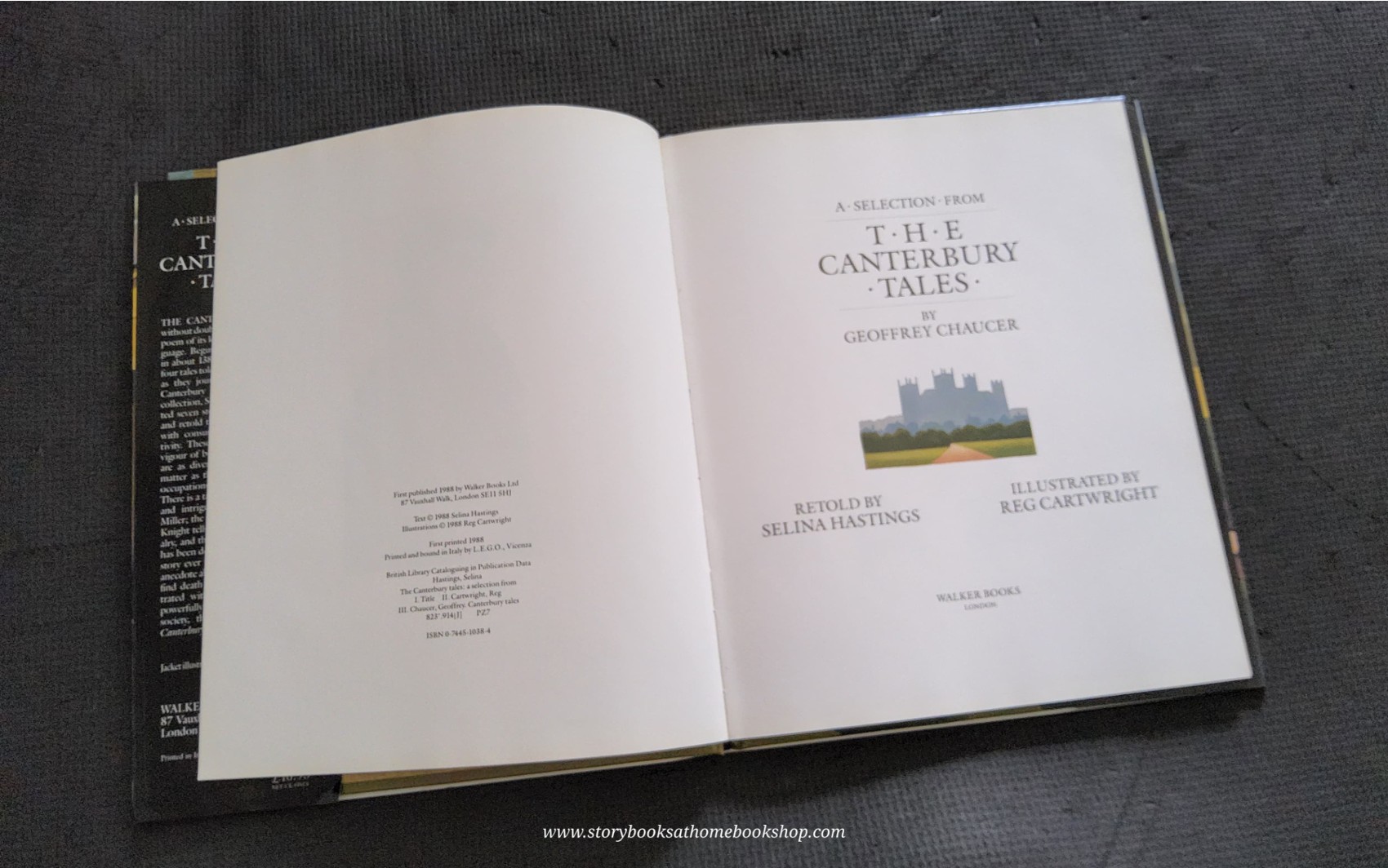 หนังสือนิทานปกแข็ง** 🍅🍓A SELECTION FROM THE CANTERBURY TALES