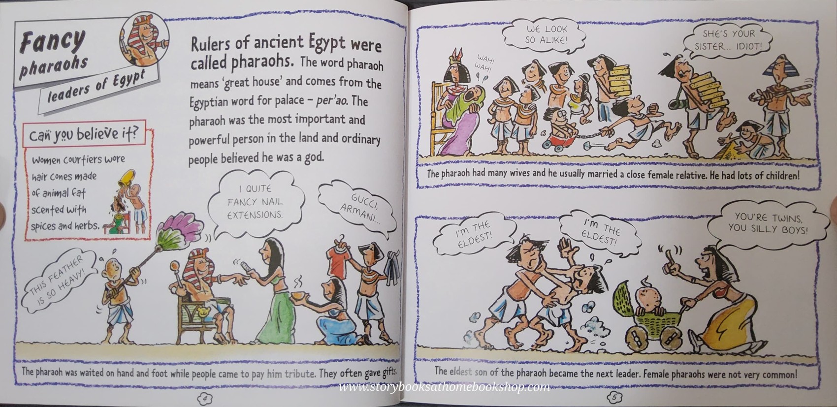 หนังสือนิทานปกอ่อน** ♥️PHAROAH (CARTOON AND FACTS)