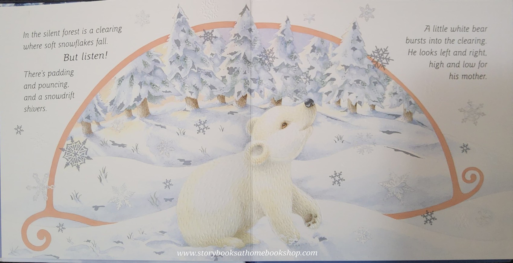 หนังสือนิทานปกแข็ง** 🍅🍓THE SNOW BEAR