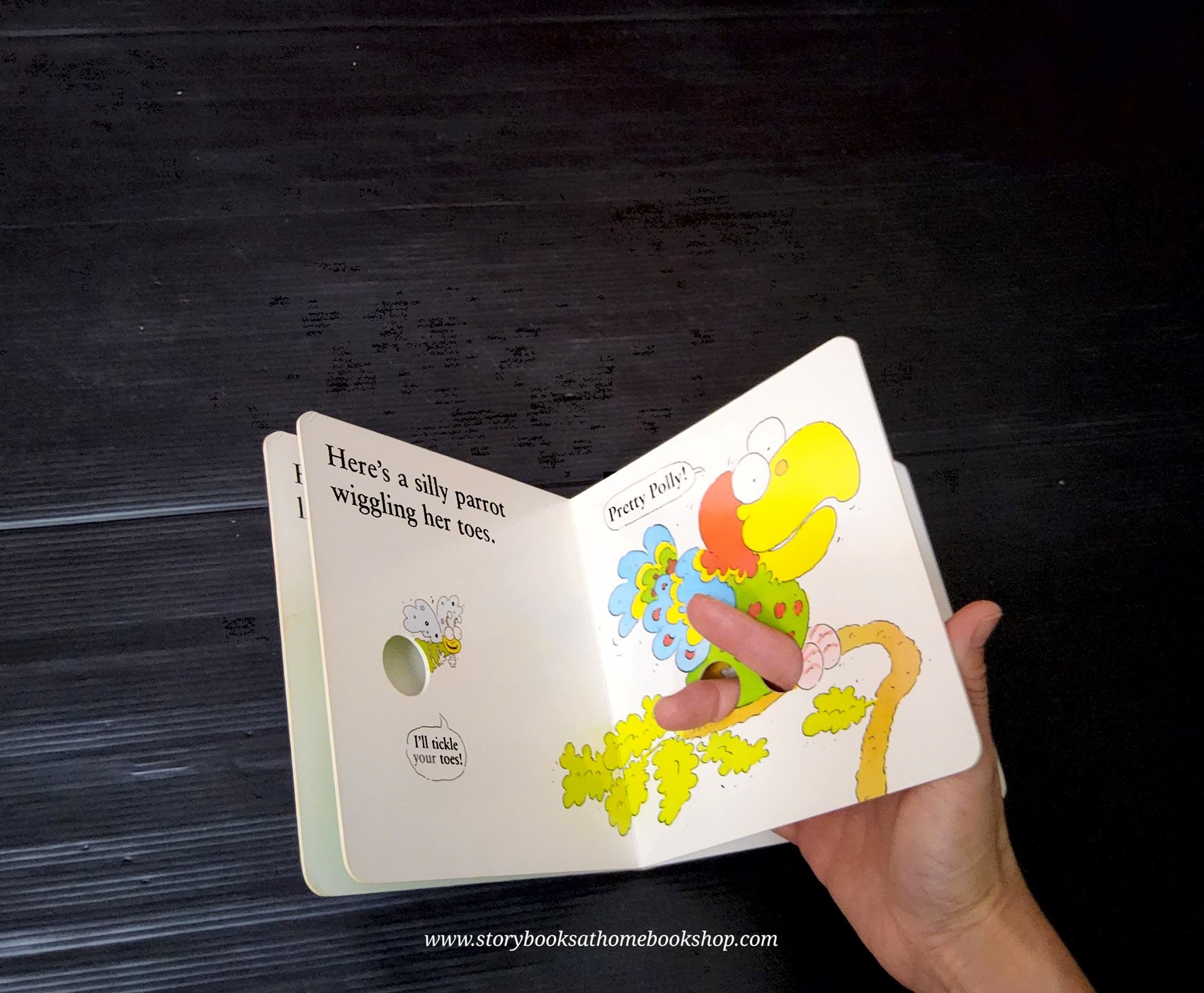 FINGER PLAY BOARD BOOK** 🍅🍅HERE'S A HAPPY ELEPHANT