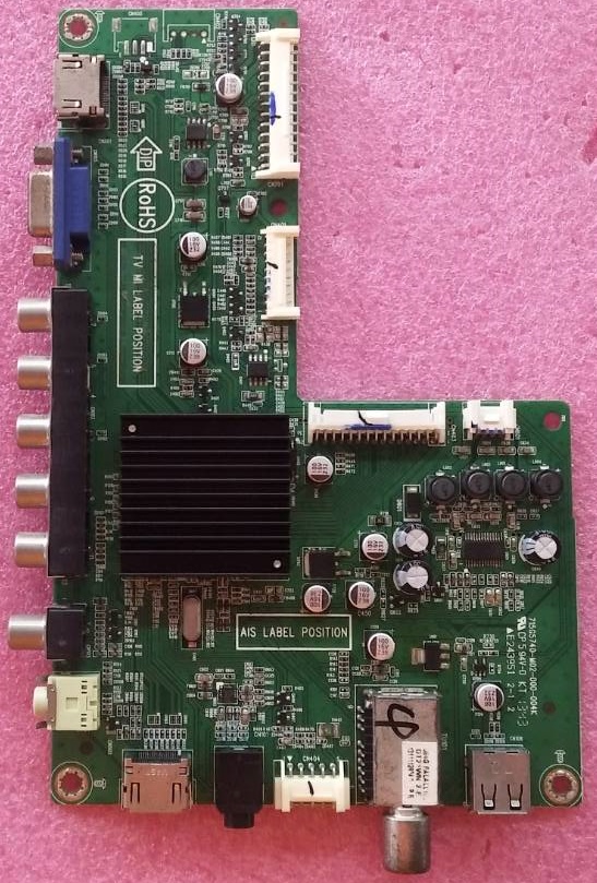 เมนบอร์ดทีวีฟิลลิปส์ PHILIPS อะไหล่แท้ถอดจากเครื่อง รุ่น42PFL3008S/98 พาร์ท715G5740-M02-000-004K ทีบาร์ V420HJ2-P01