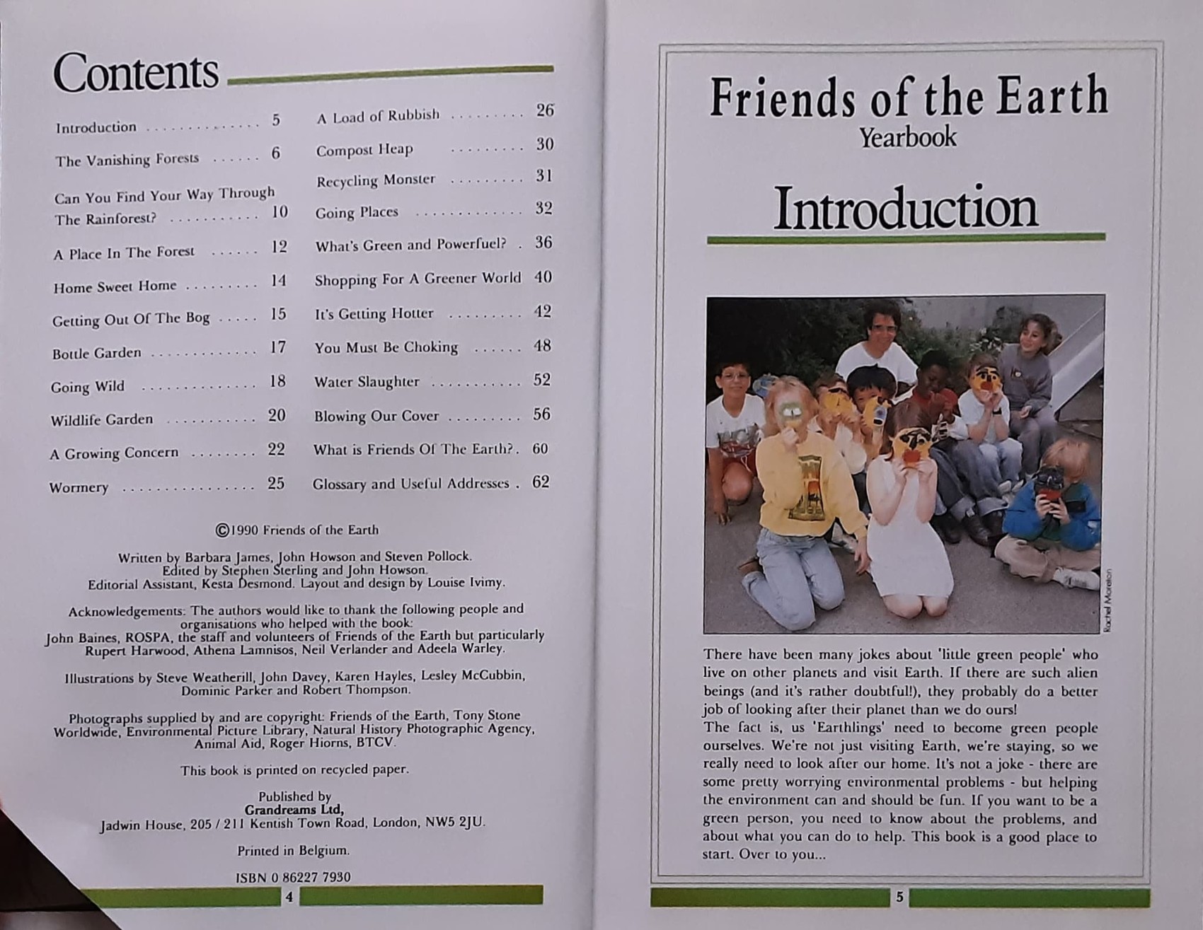 KNOWLEDGE BOOK** ð
ðFRIENDS OF THE EARTH YEARBOOK