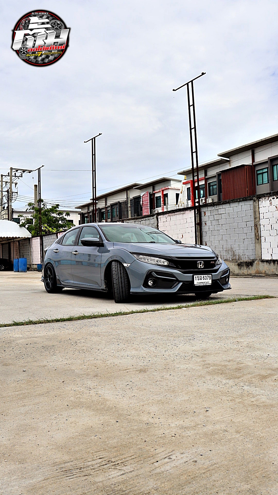 HONDA CIVIC FK เปลี่ยนยาง KINTO FORZA 001 235/40R18 95W