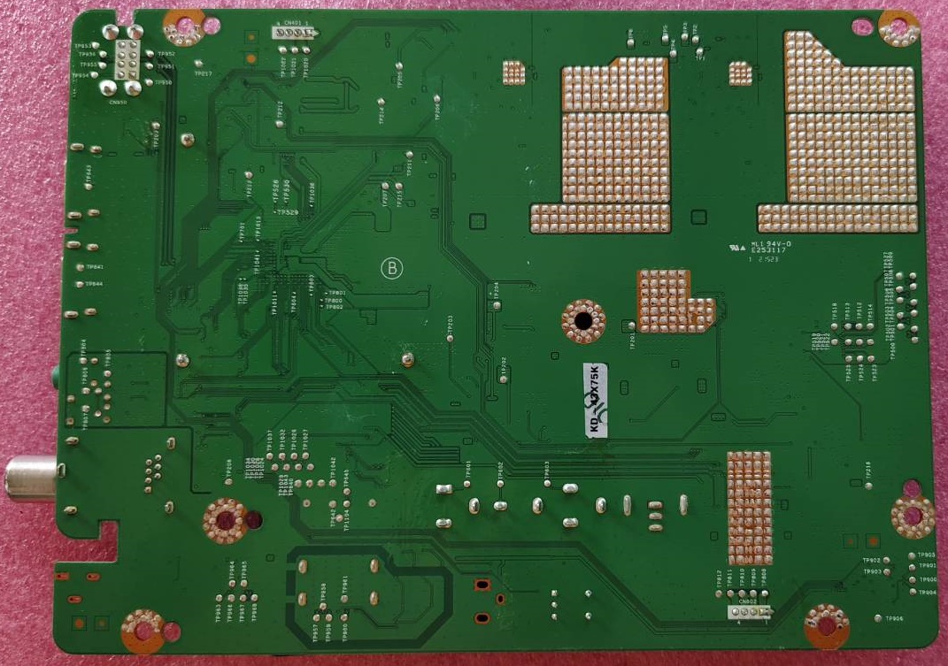เมนบอร์ดทีวีโซนี่ SONY อะไหล่แท้/มือสองพร้อมใช้งาน ใช้กับรุ่น KD-43X75K