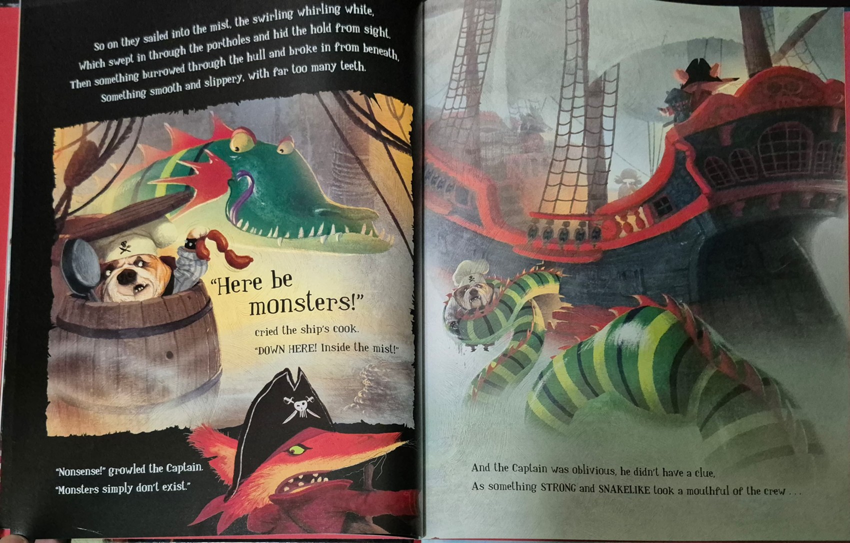 หนังสือนิทานปกแข็ง ** 🍅🍓HERE BE MONSTERS