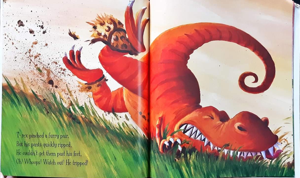 หนังสือนิทานปกอ่อน** 🍅🍓Dinosaurs Love Underpants