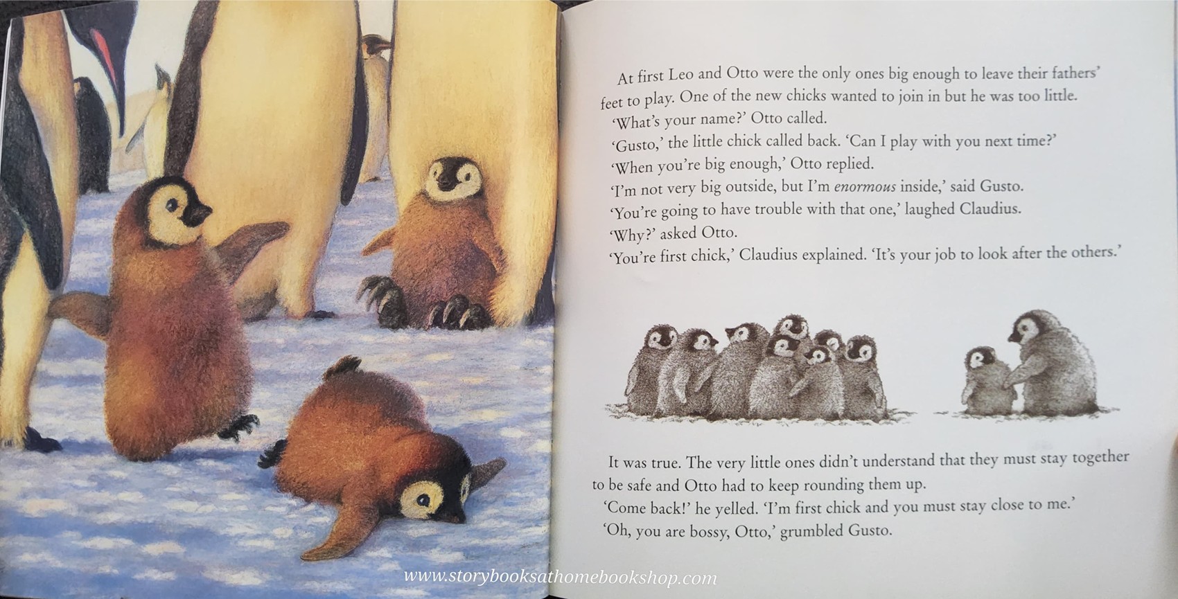 หนังสือนิทานปกอ่อน** 🍅🍓THE PENFUIN WHO WANTED TO GO FIND OUT