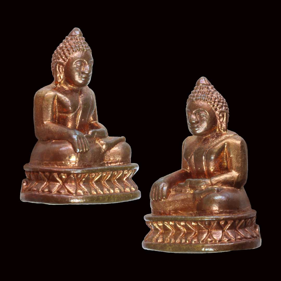 รูปหล่อหลวงพ่อสำเร็จศักดิ์สิทธิ์ ปี2555 เนื้อสัมฤทธิ์ หมายเลข 2976