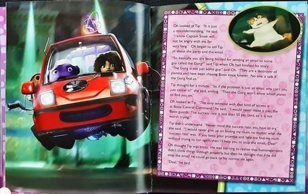 หนังสือนิทานปกอ่อน** 🍅🍅DREAMWORKS HOME THANK YOU FOR YOUR PLANET! BOOK OF THE FILM