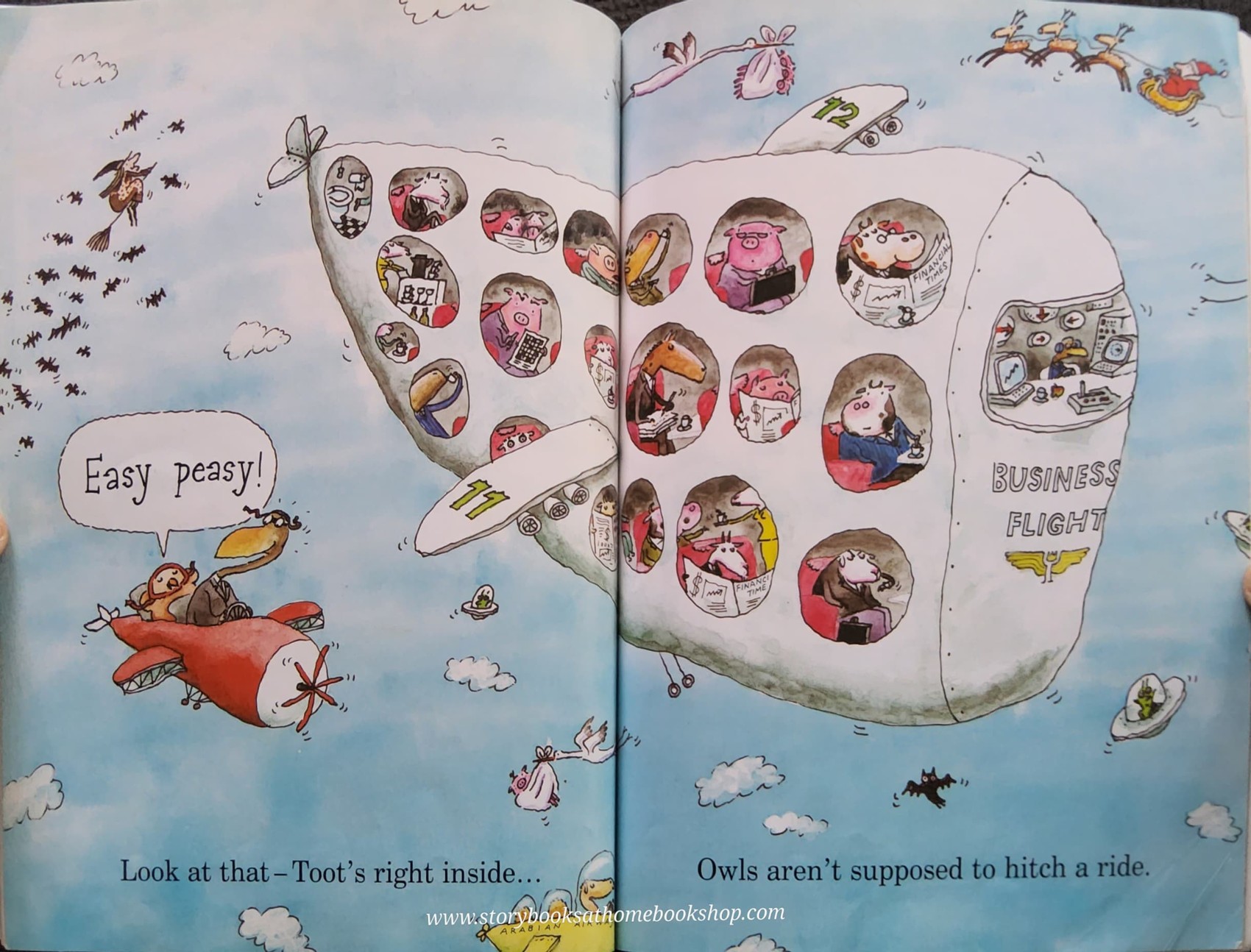 หนังสือนิทานปกอ่อน ** 🍅🍓TOOT! LEARNS TO FLY BY GERALDINE TAYLOR AND JILL HARKER