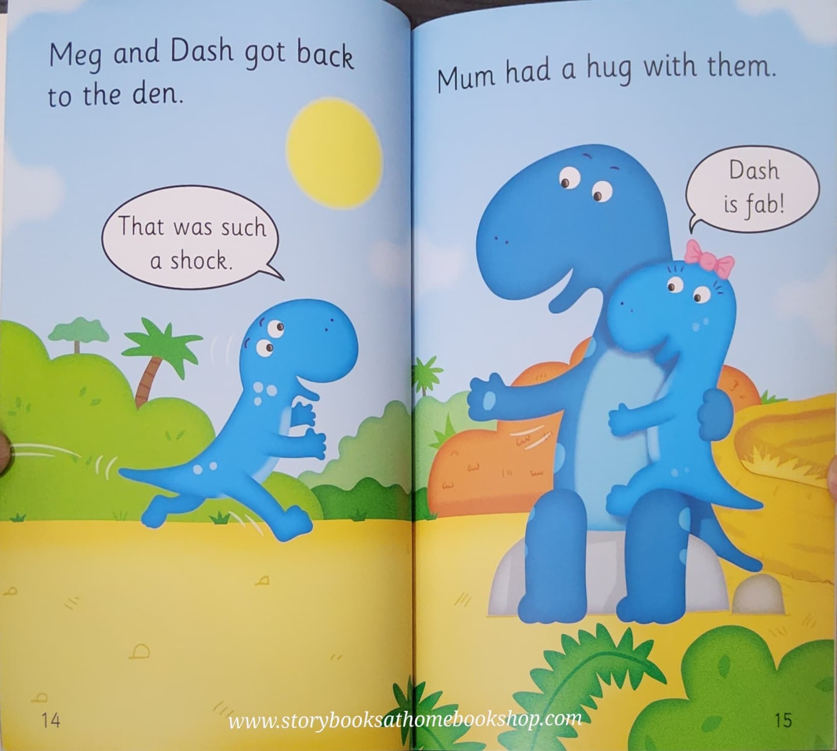 หนังสือนิทานปกอ่อน** 🍅🍓LADYBIRD I'M READY... FOR PHONICS:DASH IS FAB