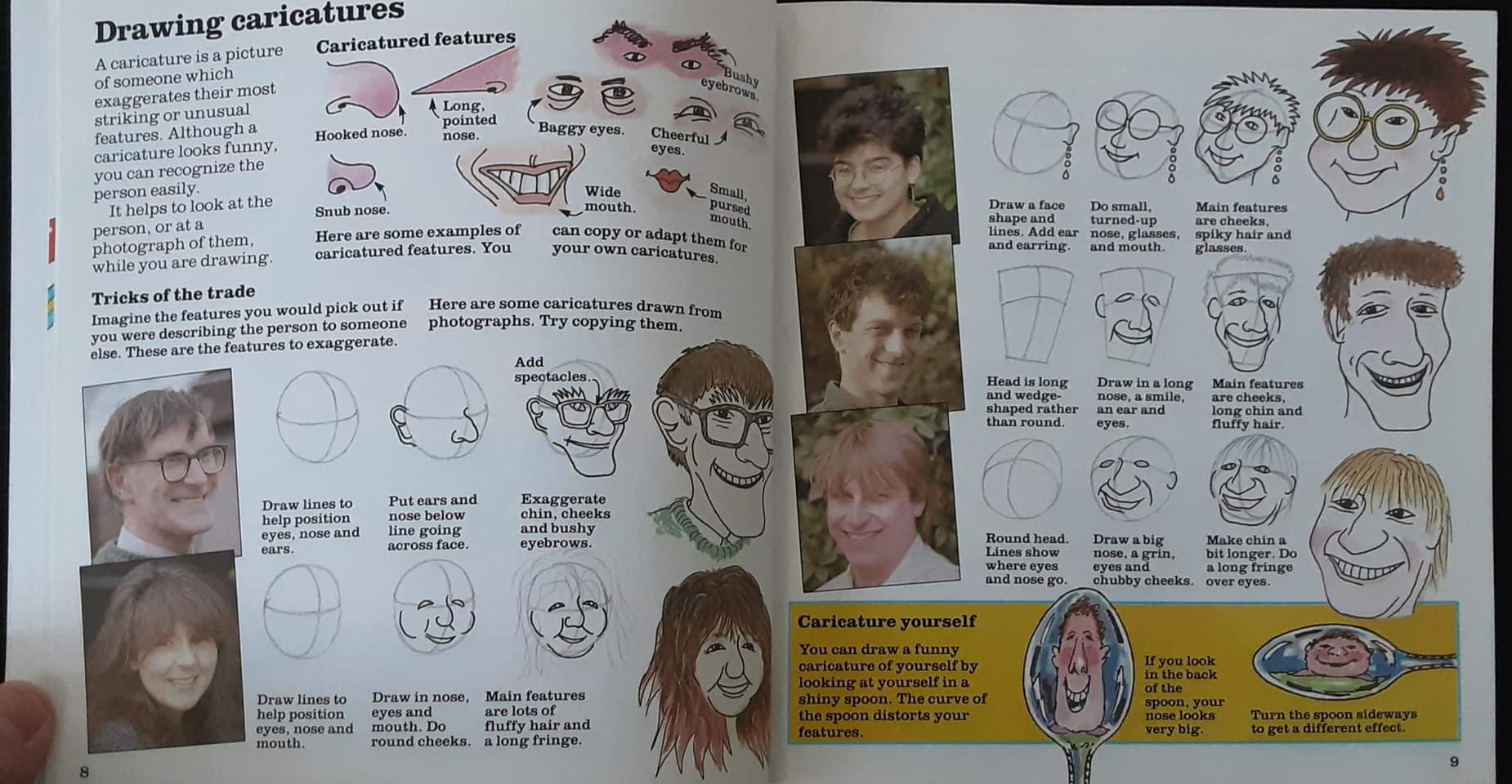ART and DRAWING BOOK** ð
ðHOW TO DRAW CARTOONS AND CARICATURE