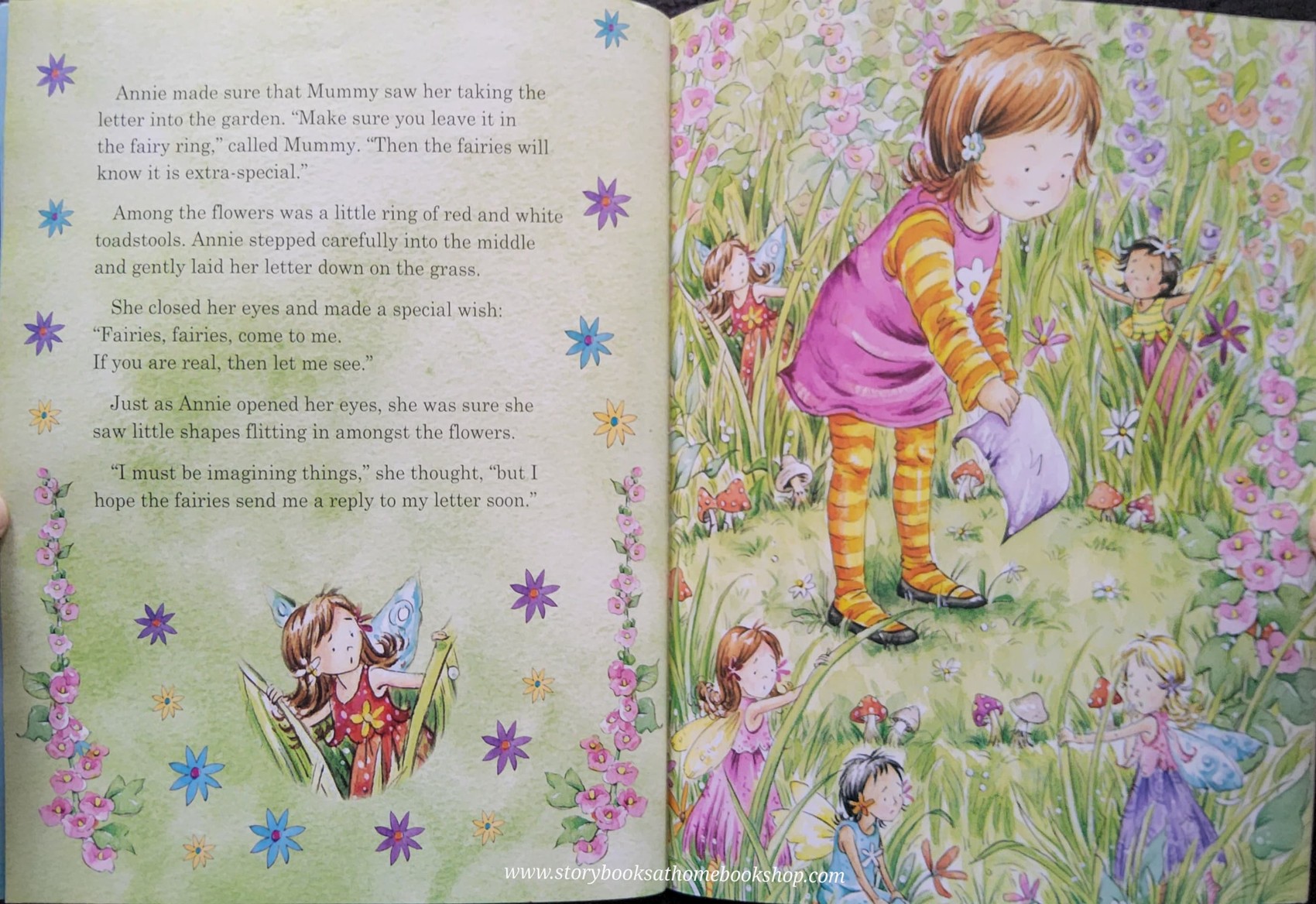 หนังสือนิทานปกอ่อน** 🍅🍓 Fairy Magic (ปกชมพู)