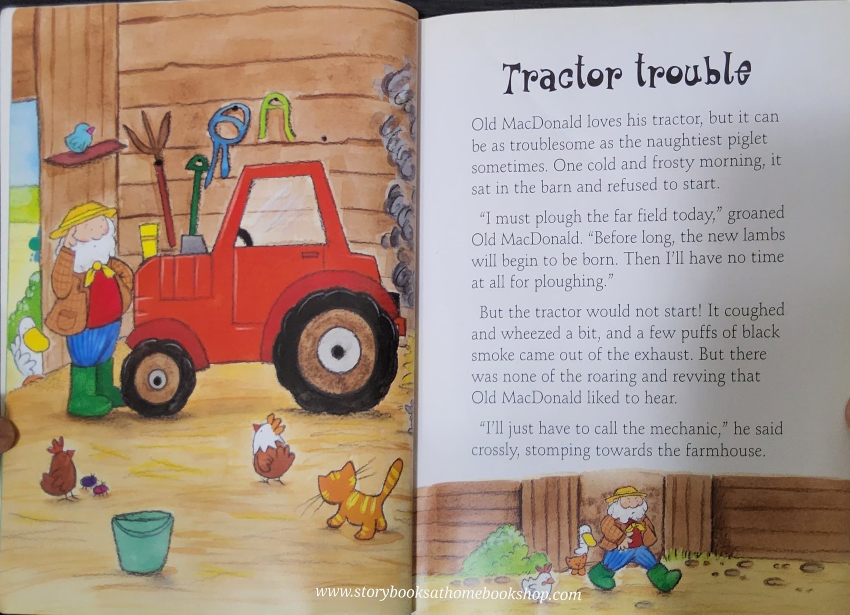 หนังสือนิทานปกอ่อน** 🍅🍅OLD MACDONALD HAD A TRACTOR