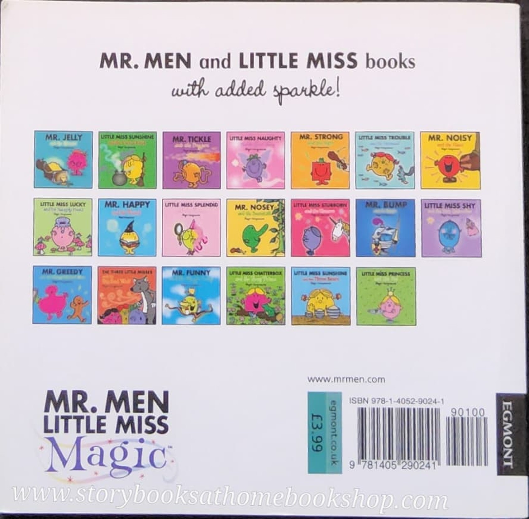 หนังสือ Bestseller Small book** **หนังสือนิทานปกอ่อน** 👉LITTLE MISS&MR.MEN👍 🍅🍅MR.JELLY AND THE PIRATES by Roger Hargreaues ปกกริทเตอร์