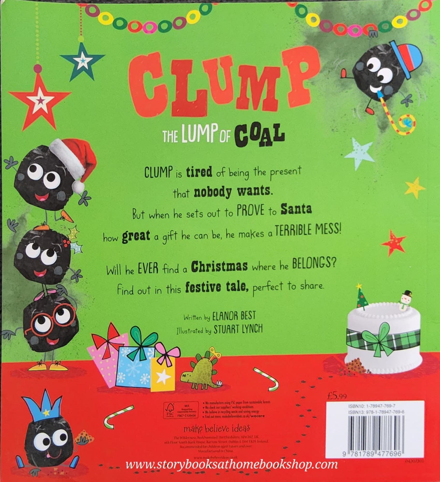 หนังสือนิทานปกอ่อน** 🍅🍓CLUMP THE LUMP OF COAL