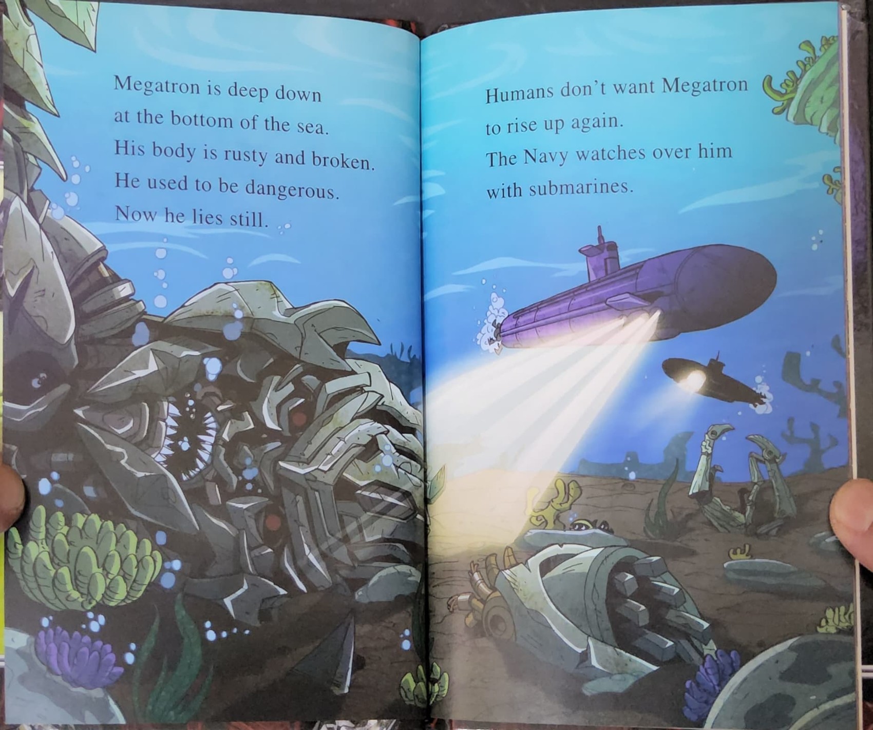 หนังสือนิทานปกแข็ง** 🍅TRANSFORMERS REVENGE OF THE FALLEN: RISE OF THE DECEPTICONS