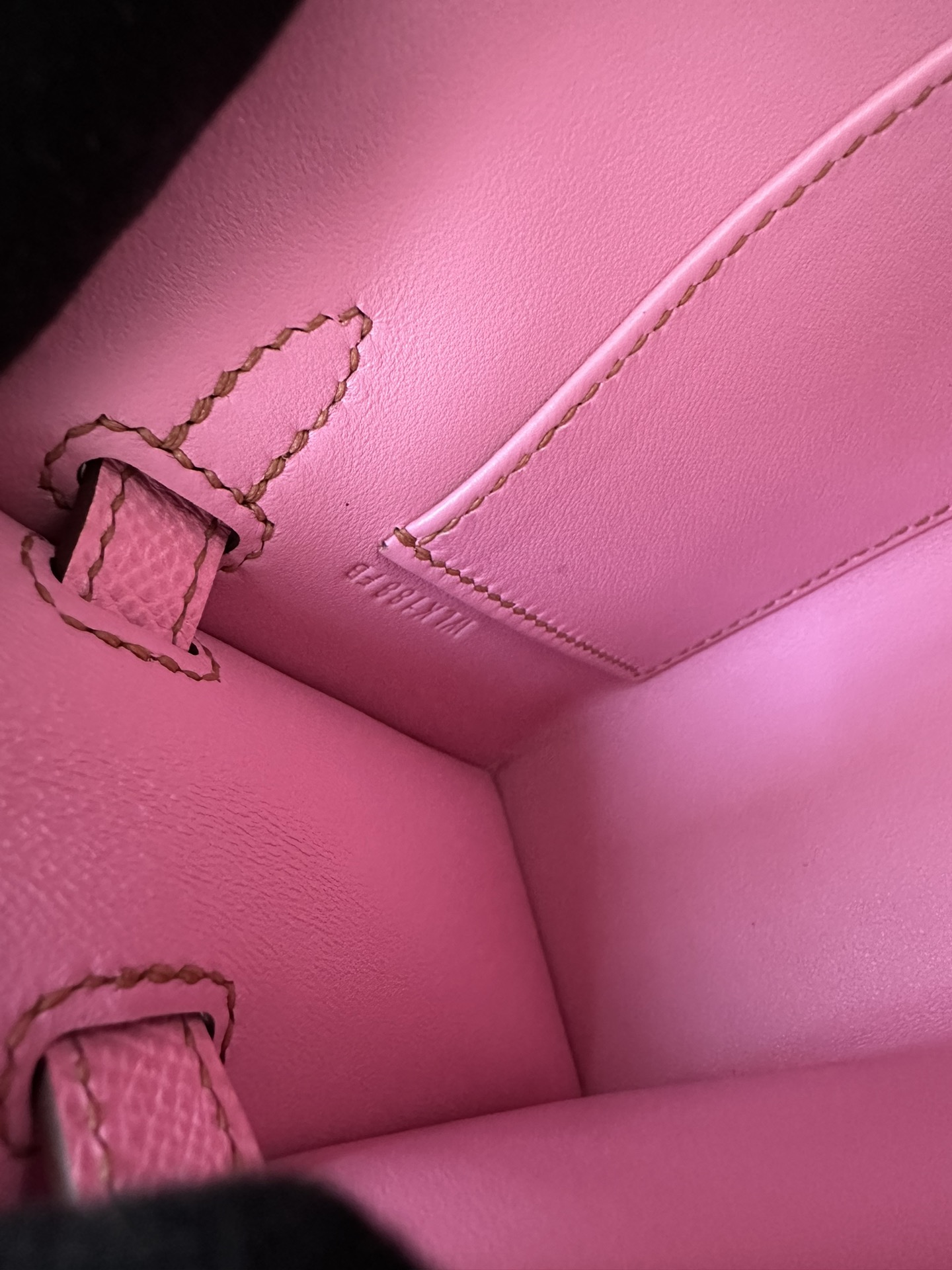 [Pre-order] Hermes Mini Kelly 5P Bubblegum Pink Epsom Palladium Hardware Full handmade 100% คุณภาพ VIP เกรดดีที่สุด