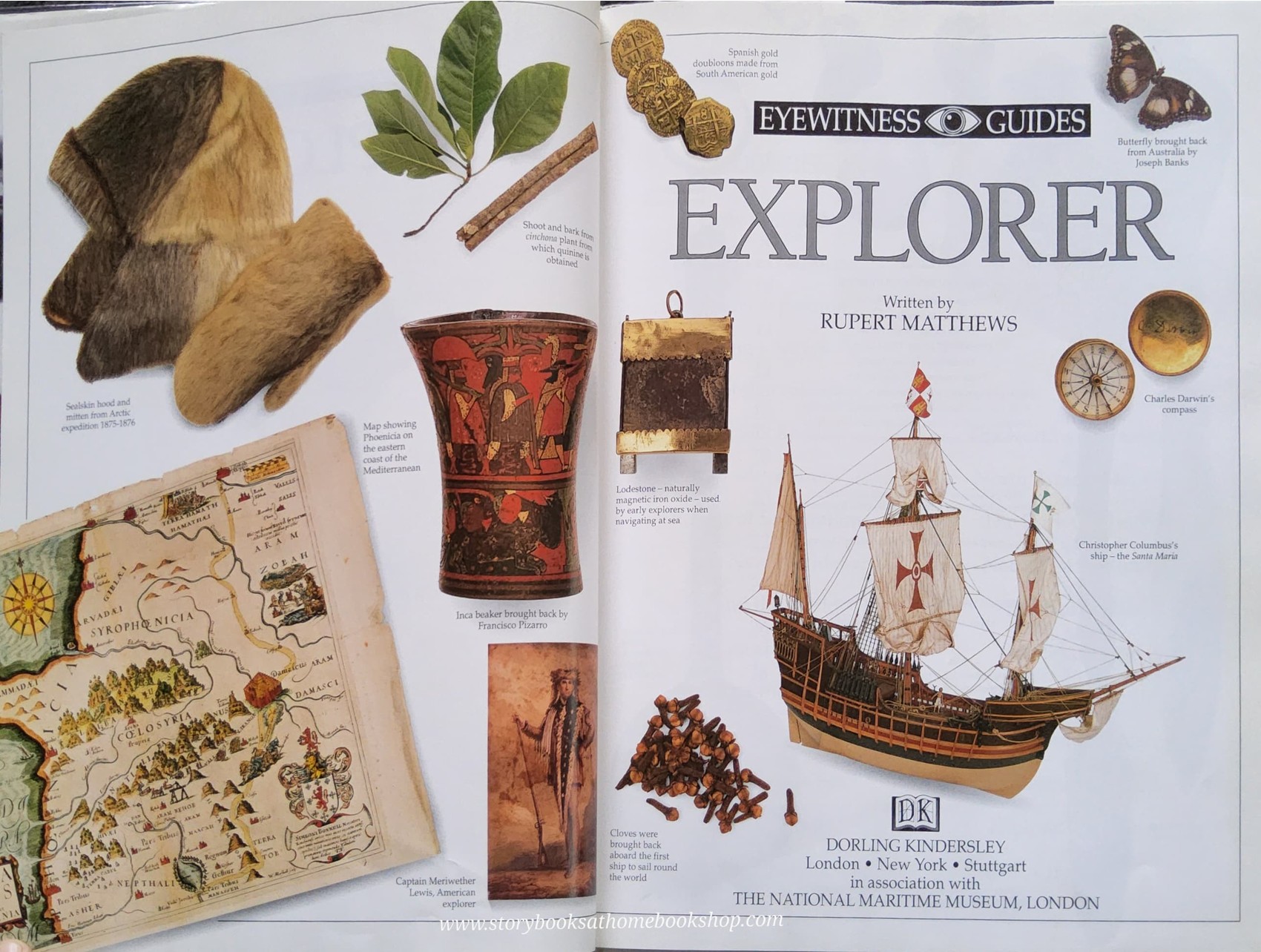 KNOWLEDGE BOOK** ♥️♥️DK EYEWITHNESS GUIDES: EXPLORER