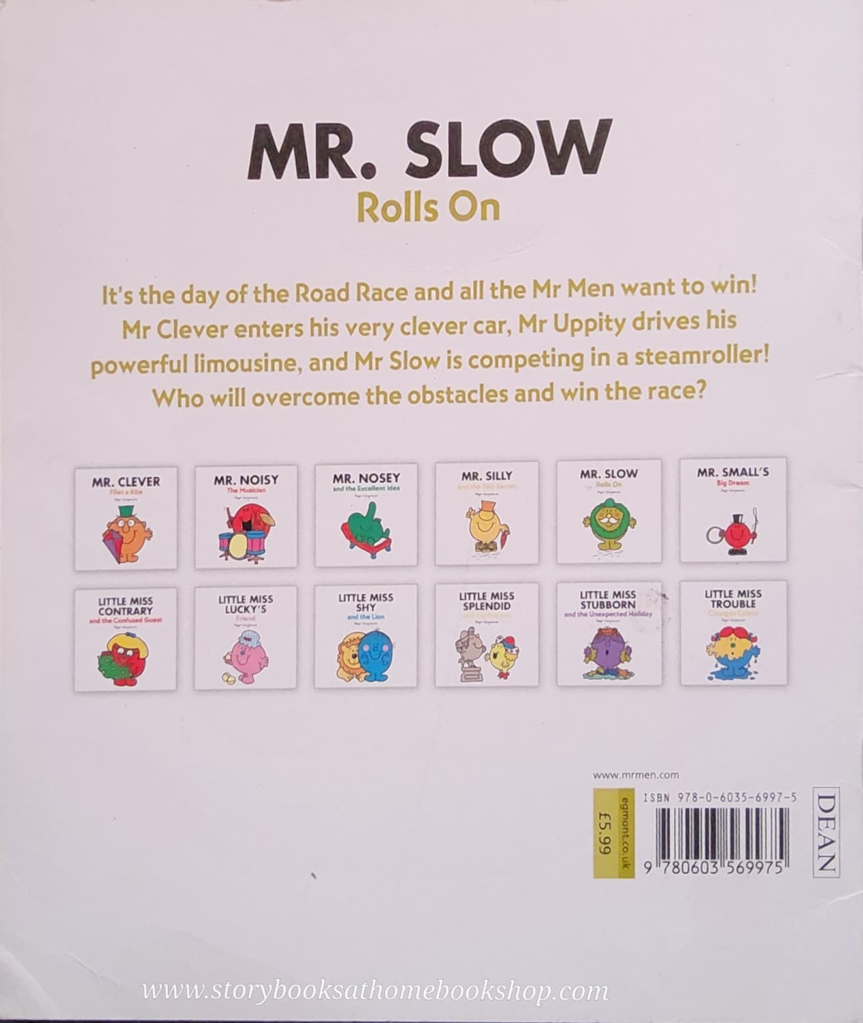 หนังสือนิทานปกอ่อน** 🍅🍅MR.SLOW ROLLS ON