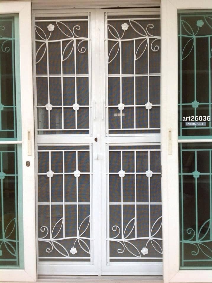 เหล็กดัดสีอบ #23