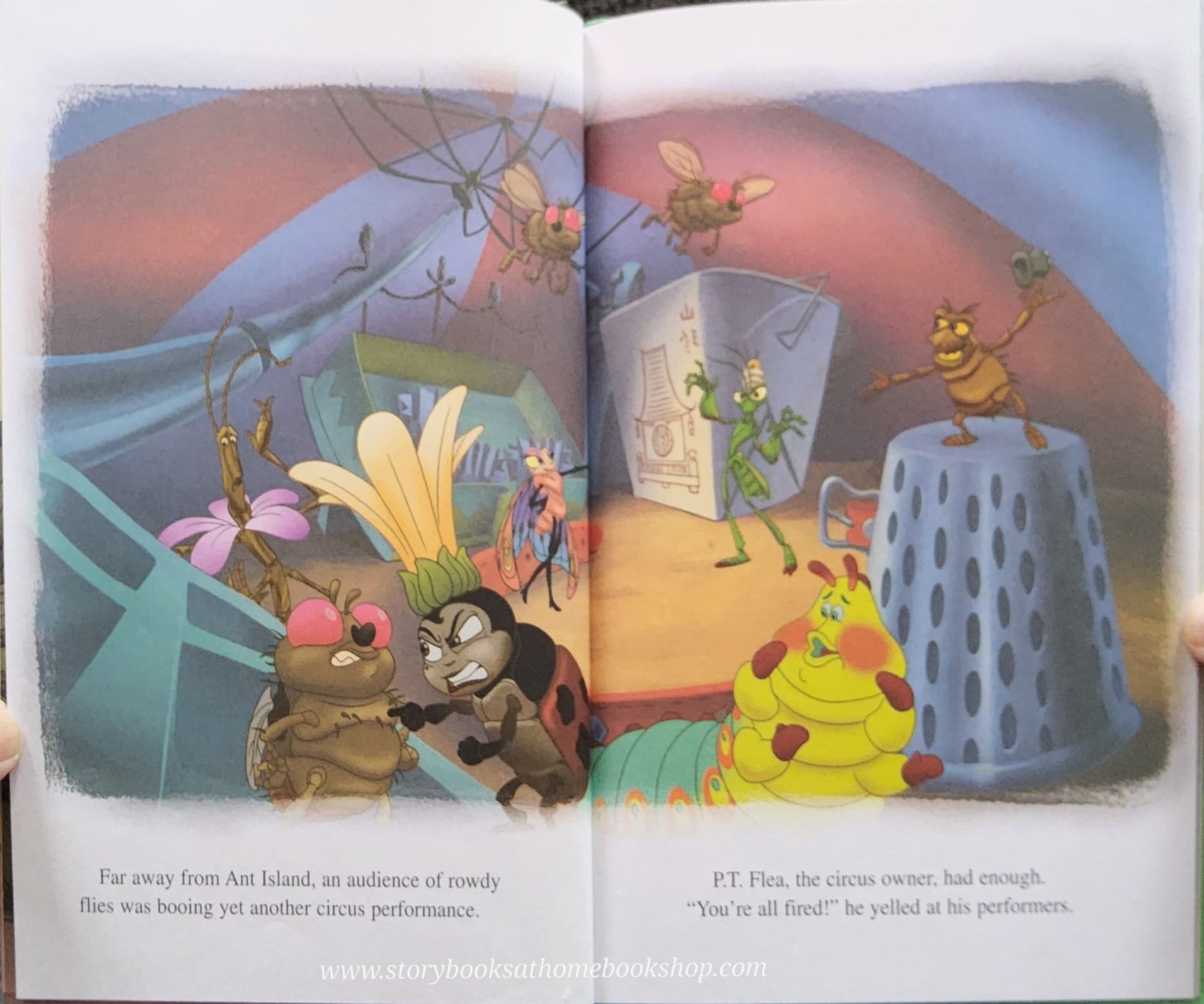 หนังสือนิทานปกแข็ง** 🍅🍅DISNEY PIXAR A BUG'S LIFE