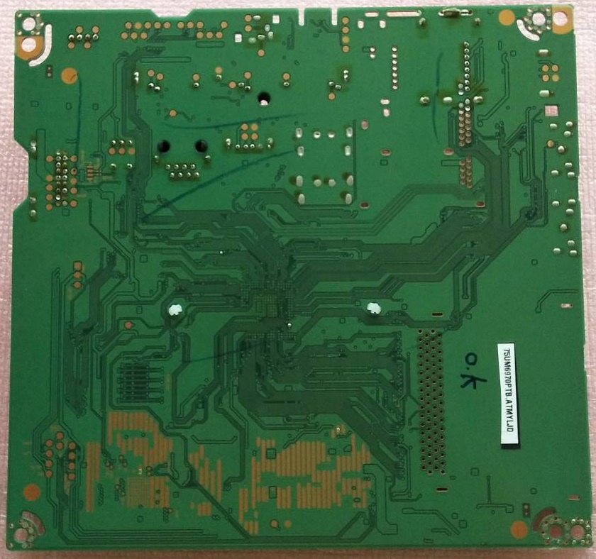 เมนบอร์ดทีวีแอลจี LG อะไหล่แท้#มือสองพร้อมใช้งาน รุุ่น75UM6970PTB.ATMYLJD