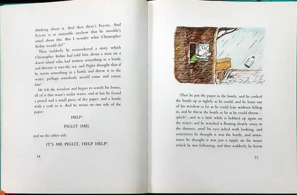 หนังสือนิทานปกแข็ง ** 🍅🍓 A.A MILNE THE POOH STORYBOOK