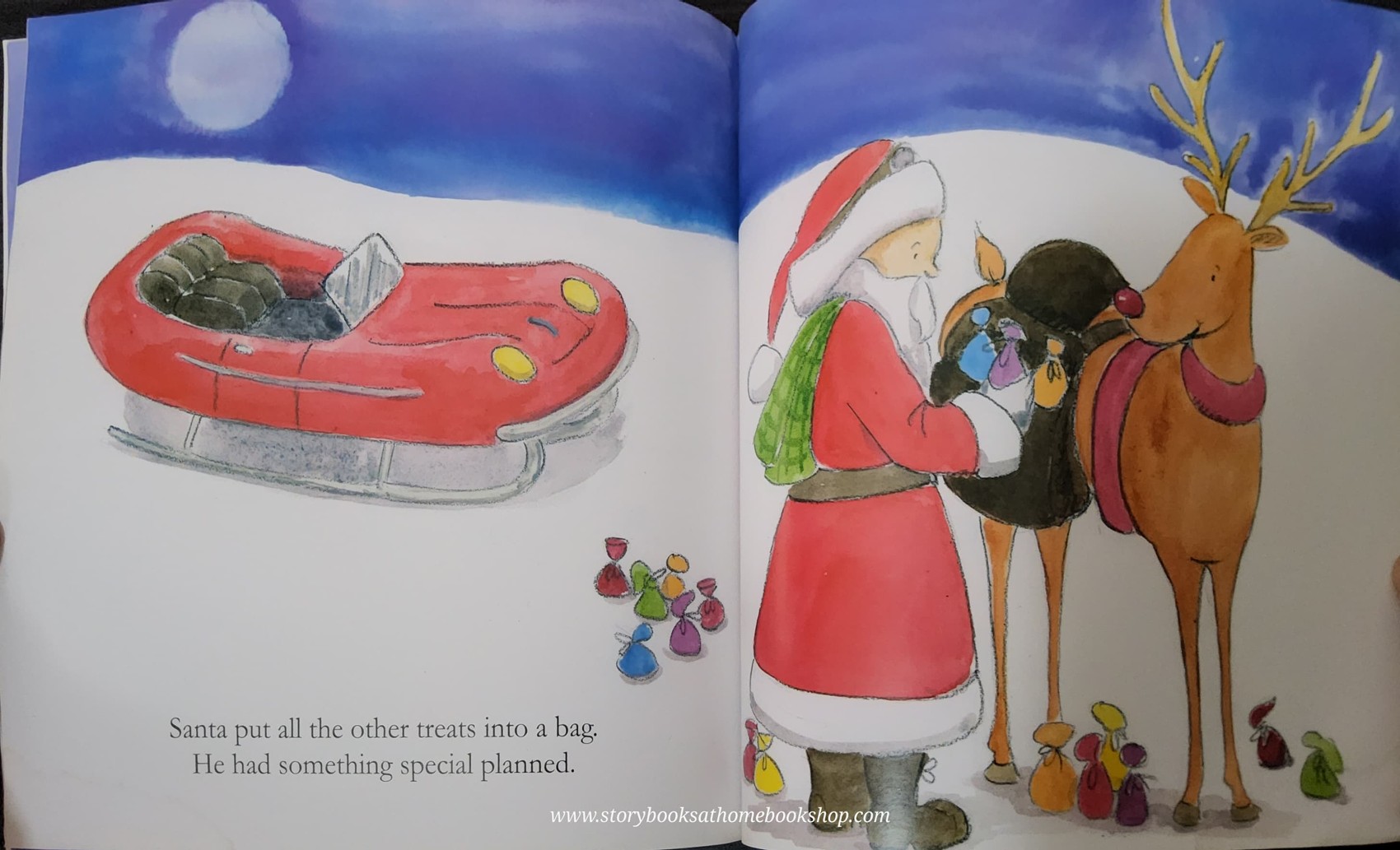 หนังสือนิทานปกอ่อน** 🍅🍓SANTA'S TIGHT SQUEEZE BY ALEX FIELD