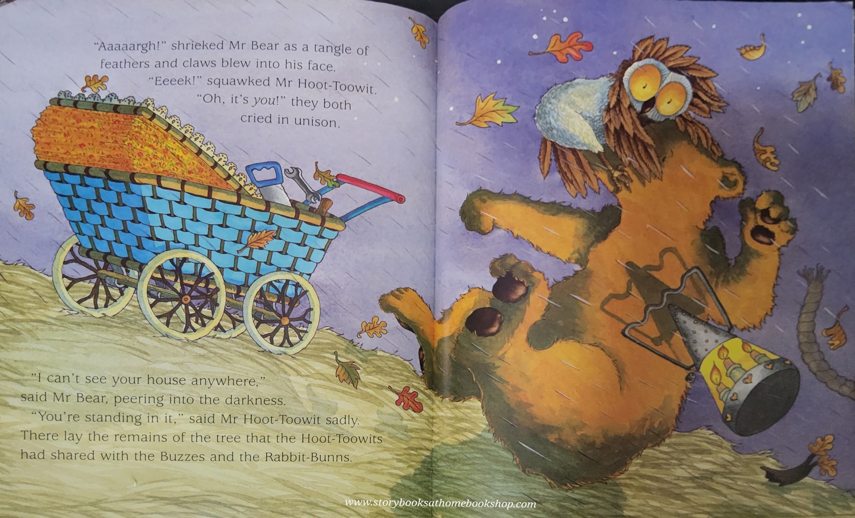 หนังสือนิทานปกอ่อน** 🍅🍓MR BEAR TO THE RESCUE BY DEBI GLIORI