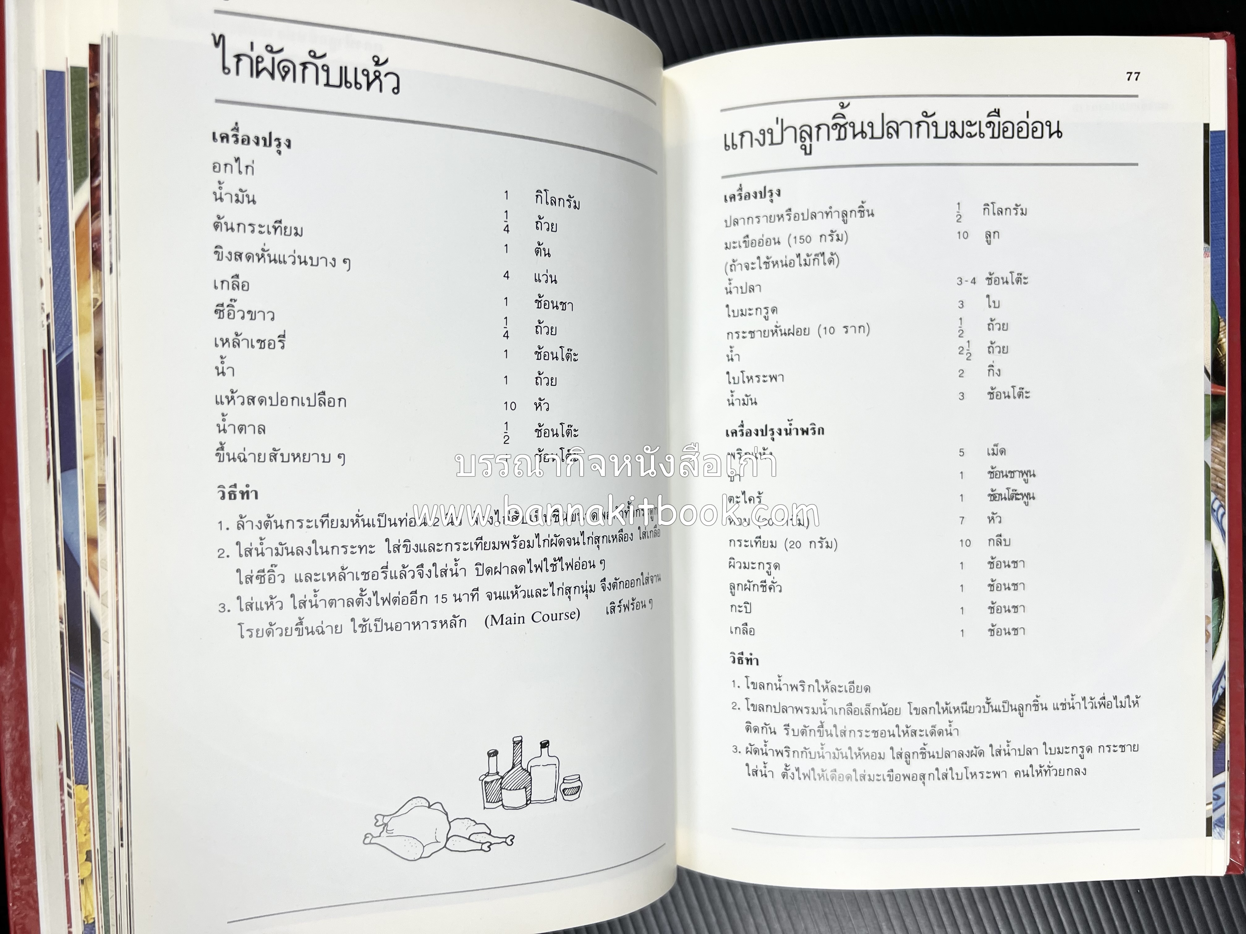 อาหารหลายรส โดย : อาจารย์ศรีสมร คงพันธุ์ (ตำรับอาหารไทย).