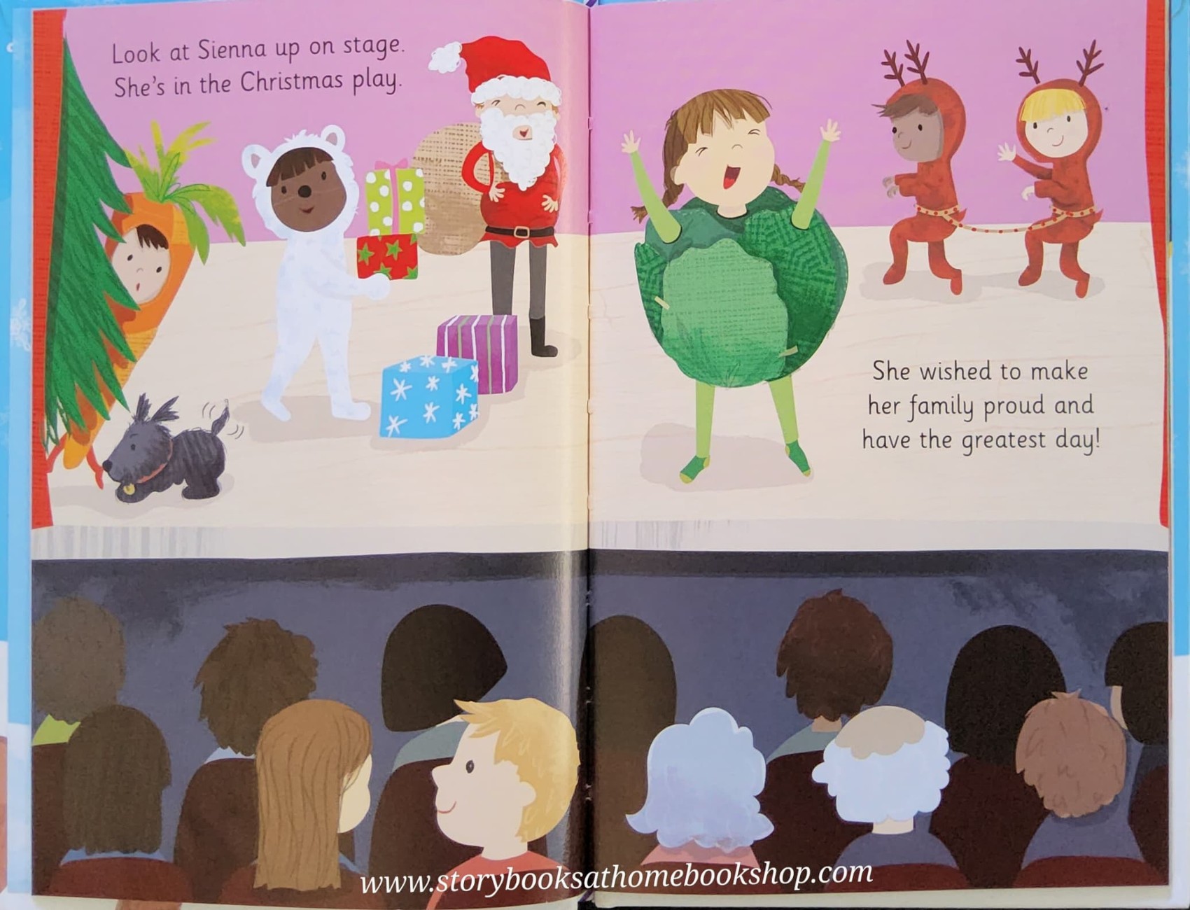 หนังสือนิทานปกแข็ง** 🍅🍓SIENNA'S CHRISTMAS WISH