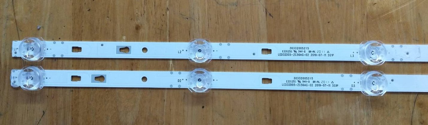 หลอดแบล็คไลท์ HAIER (ไฮเออร์) อะไหล่แท้/ของถอดพร้อมใช้งาน รุ่นLE32K6000 :H32K66G