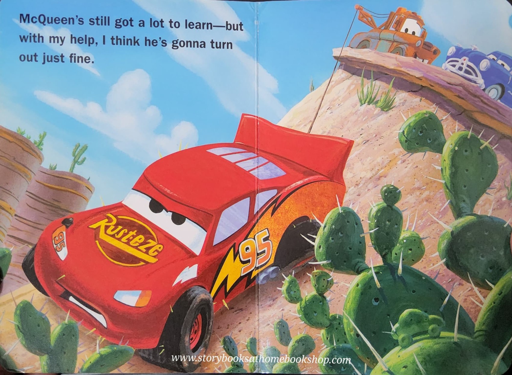 BOARD BOOK ** 🍅🍅DISNEY PIXAR CARS: DOC HUDSON