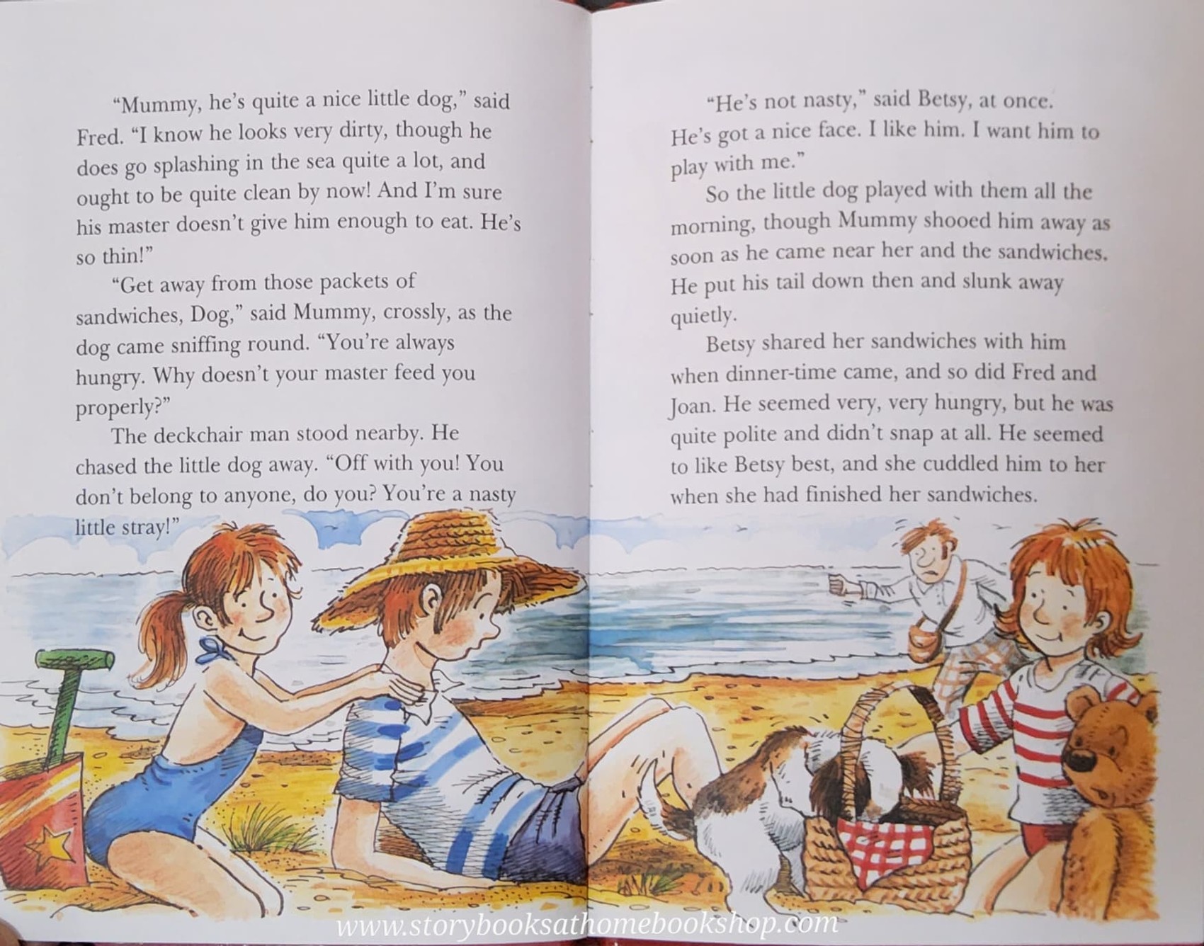 หนังสือนิทานปกแข็ง ** 🍓🍓THE SMELLY LITTLE DOG BY ENID BLYTON