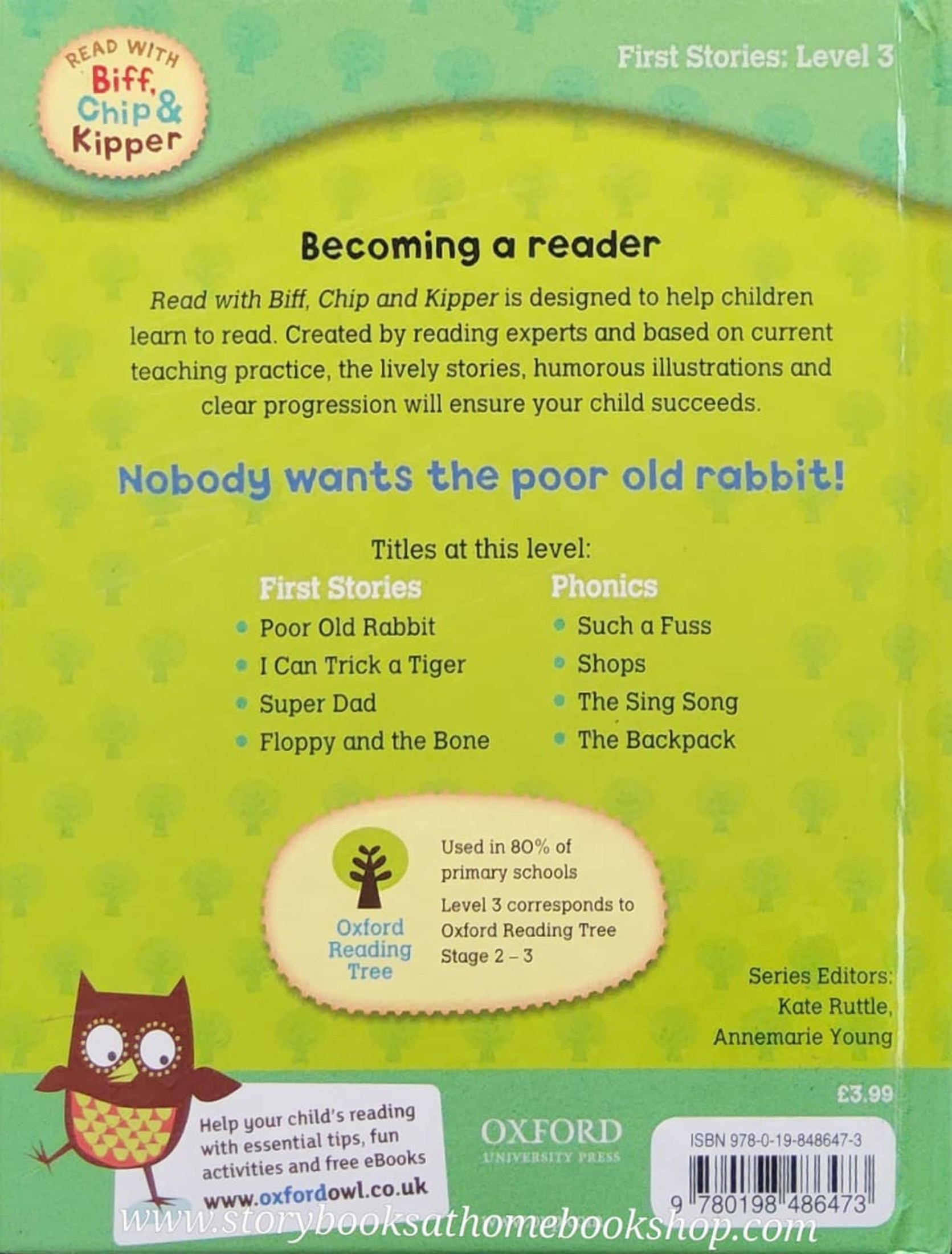 หนังสือนิทานปกแข็ง** 🍅🍅READ WITH BIFF,CHIP&KIPPER:DAD'S BIRTHDAY LEVEL3