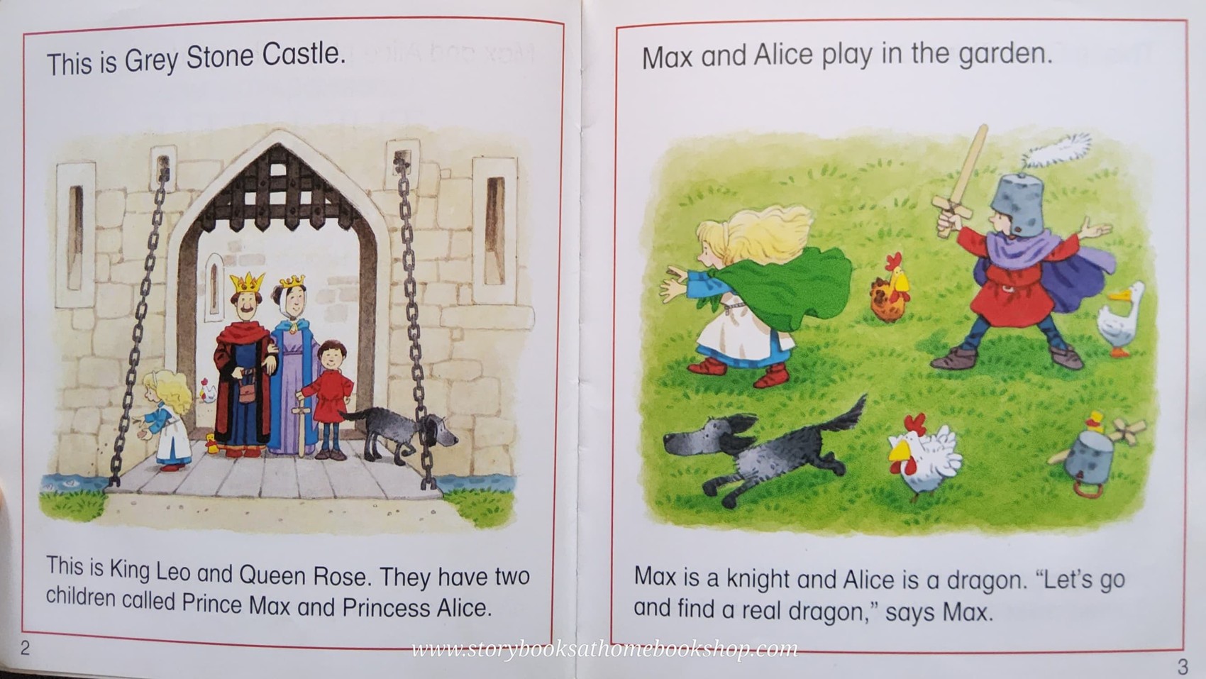 หนังสือนิทานปกอ่อน** 🍅USBORNE CATLE TALES:THE LITTLE DRAGON♥️