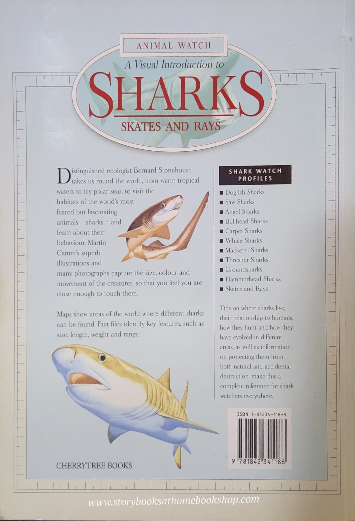 KNOWLEDGE BOOK** ð
ðANIMAL WATCH A VISUAL INTRODUCTION TO SHARKS SKATES AND RAYS