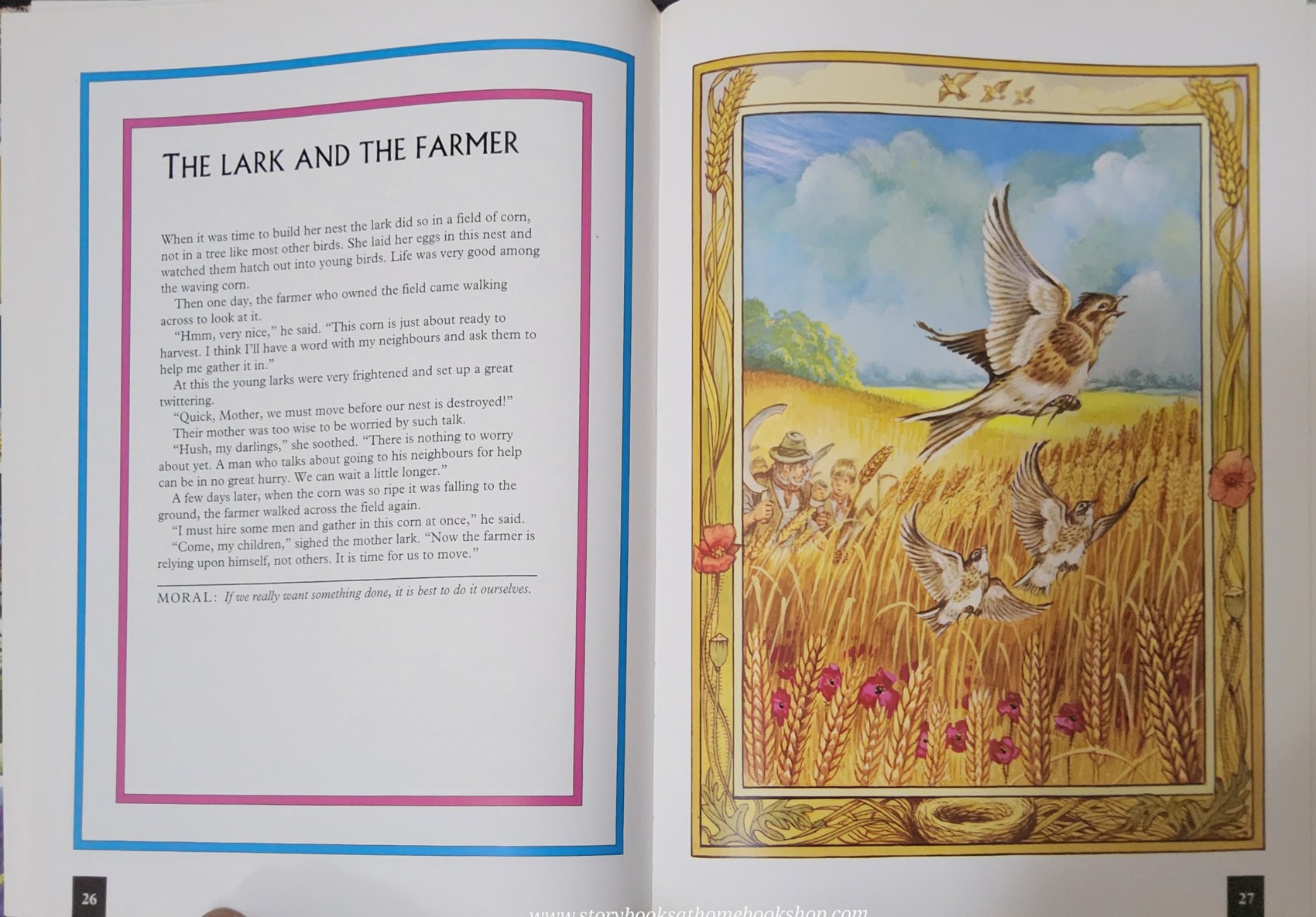 หนังสือนิทานปกแข็ง** ♥️CLASSICS FOR YOUNG READERS:AESOP'S FABLES