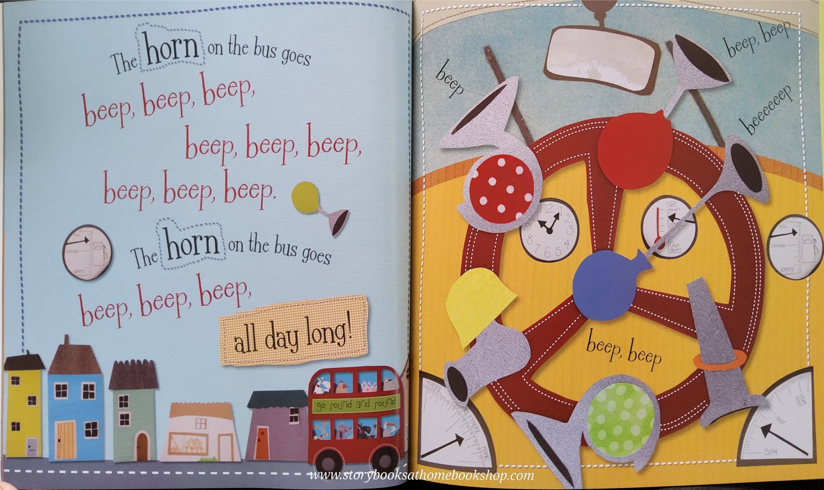 หนังสือนิทานปกอ่อน** 🍅🍓THE WHEELS ON THE BUS