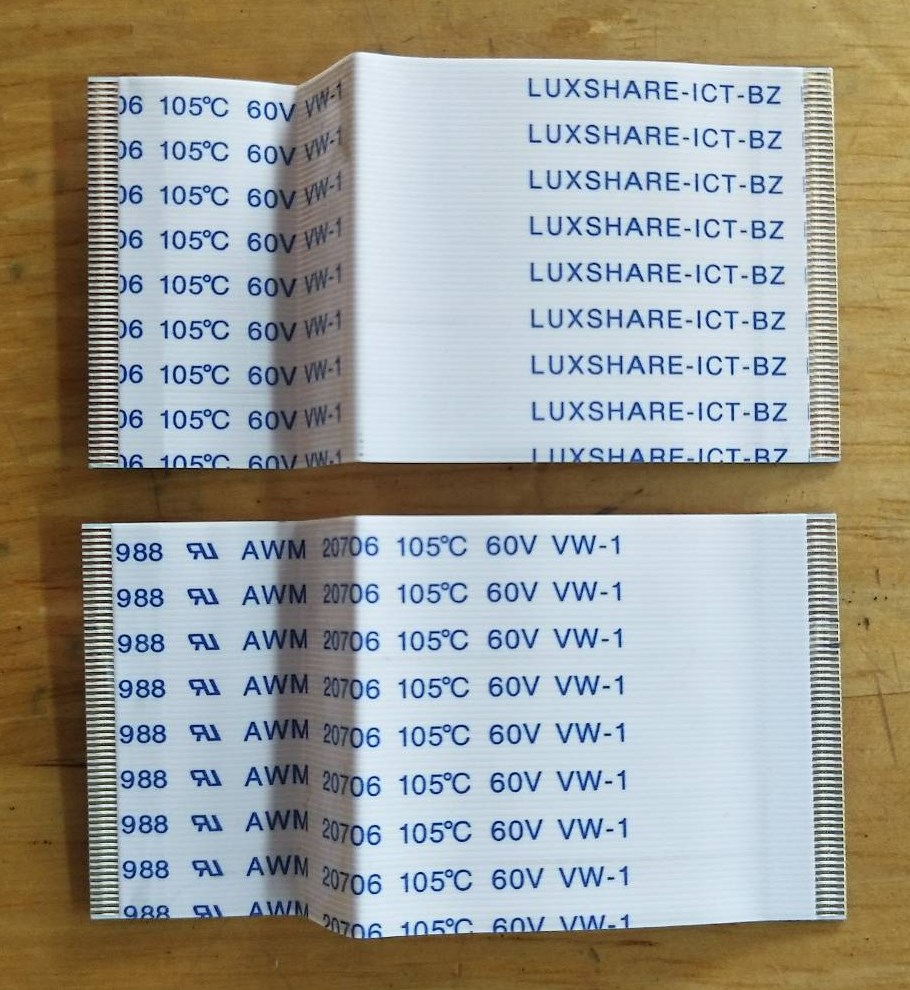 สายแพสั้น โซนี่ (SONY) ของแท้ถอดจากเครื่องรุ่น KD-49X7500F