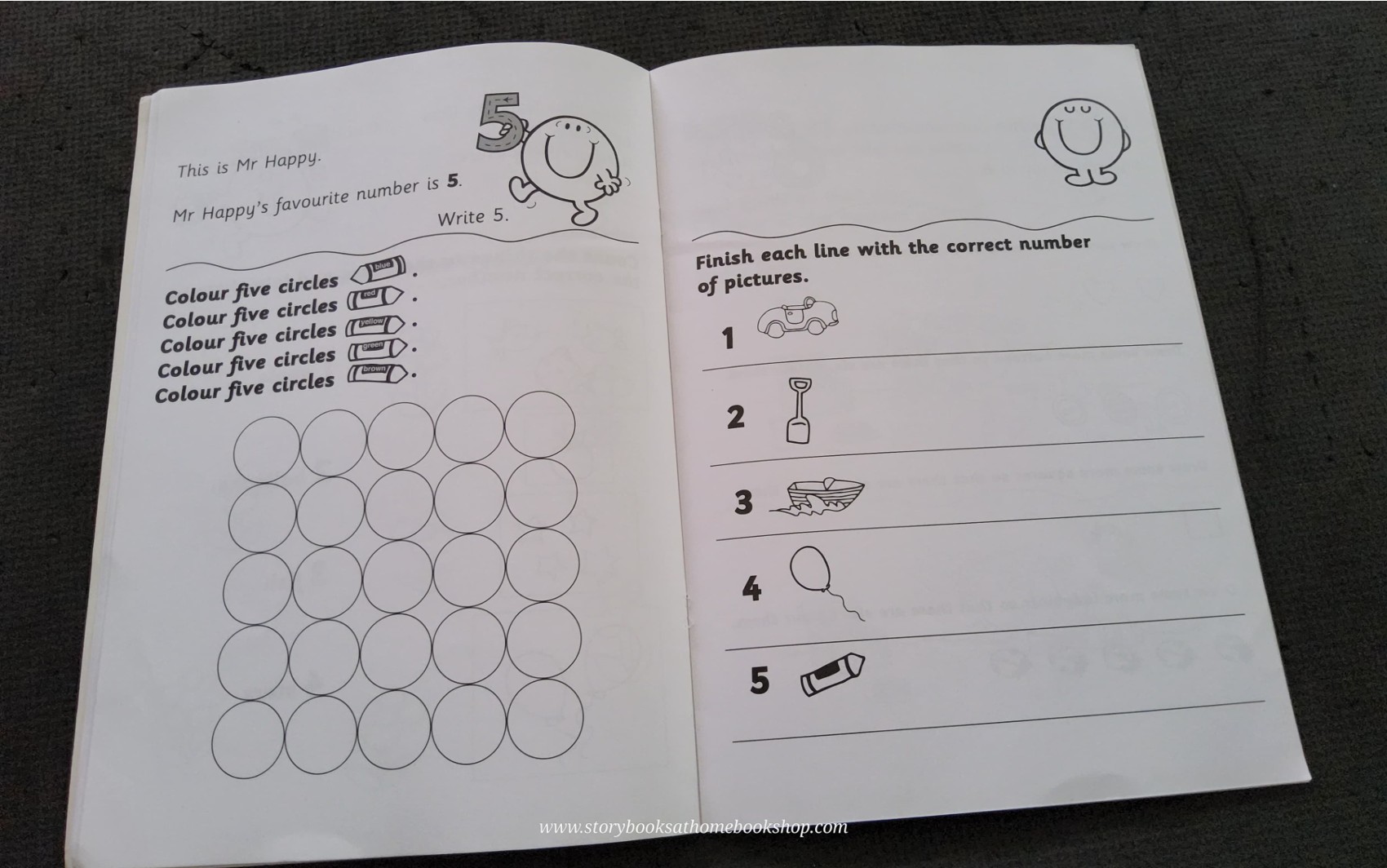 ACTIVITIES BOOK** ð
ðMR.MEN START TO COUNT BY ROGER HARGREVES
