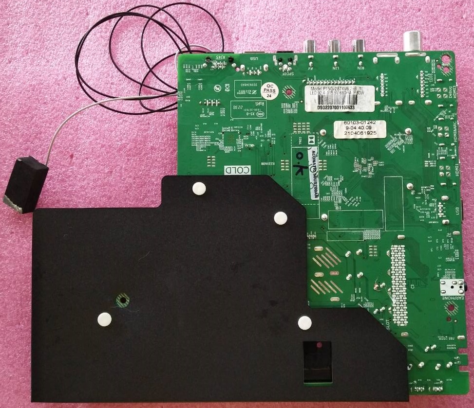 วันบอร์ดทีวีอะโคเนติค(One Board TV ACONATIC) ของแท้ถอดจากเครื่อง รุ่น50US200AN พาร์ทP150-2874V6.2 ทีคอนHF500QUB-F20-CPCB-V01