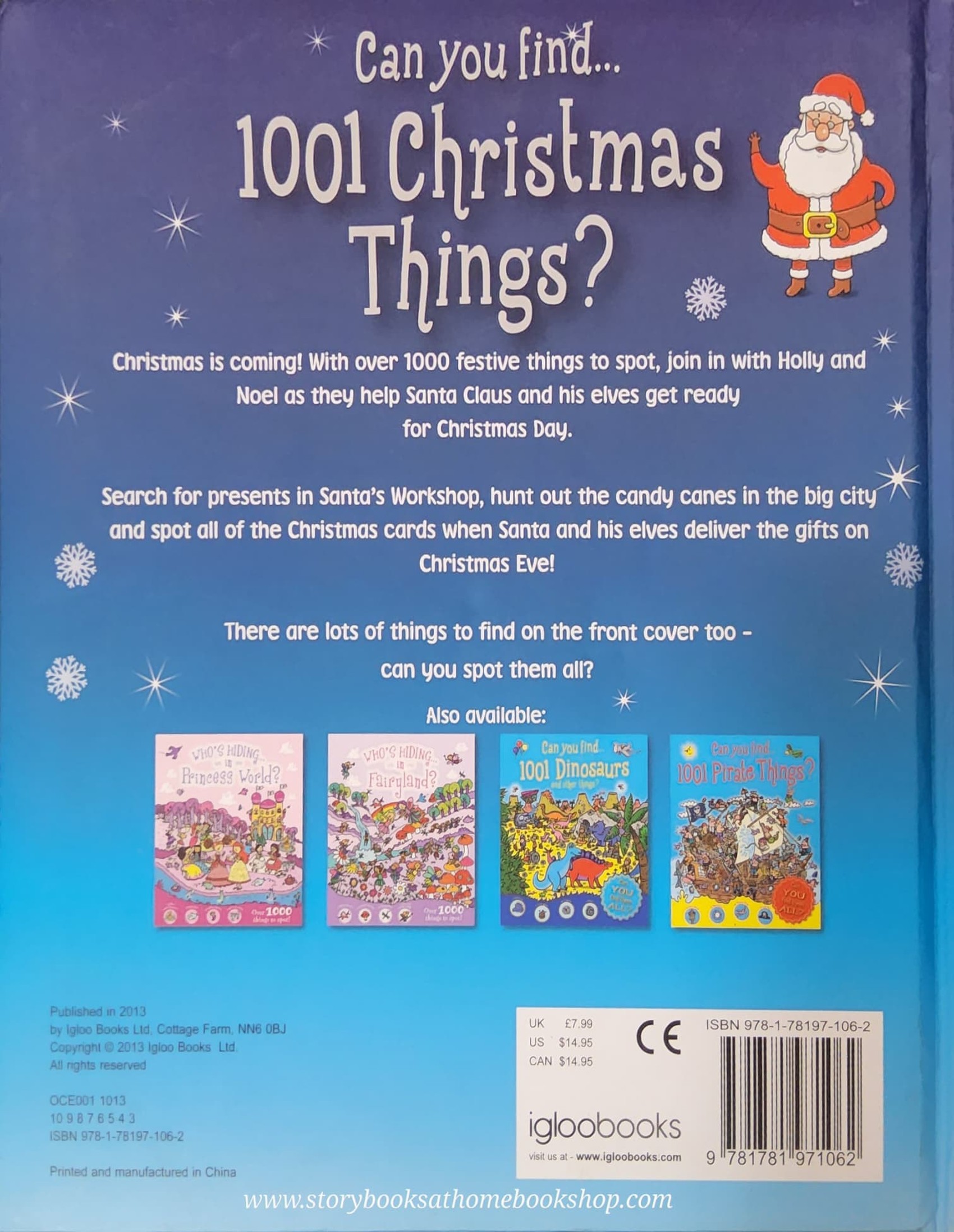 PUZZLE BOOK ** ð
ðCAN YOU FIND 1001 CHRISTMAS THINGS?