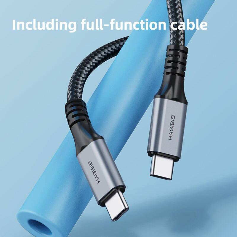 [ออกใบกำกับภาษีได้]พร้อมส่งจาก กทม Hagibis TC-064 Switch Dock for Nintendo Switch GaN fast charger Portable TV Docking Station 4K HDMI-compatible