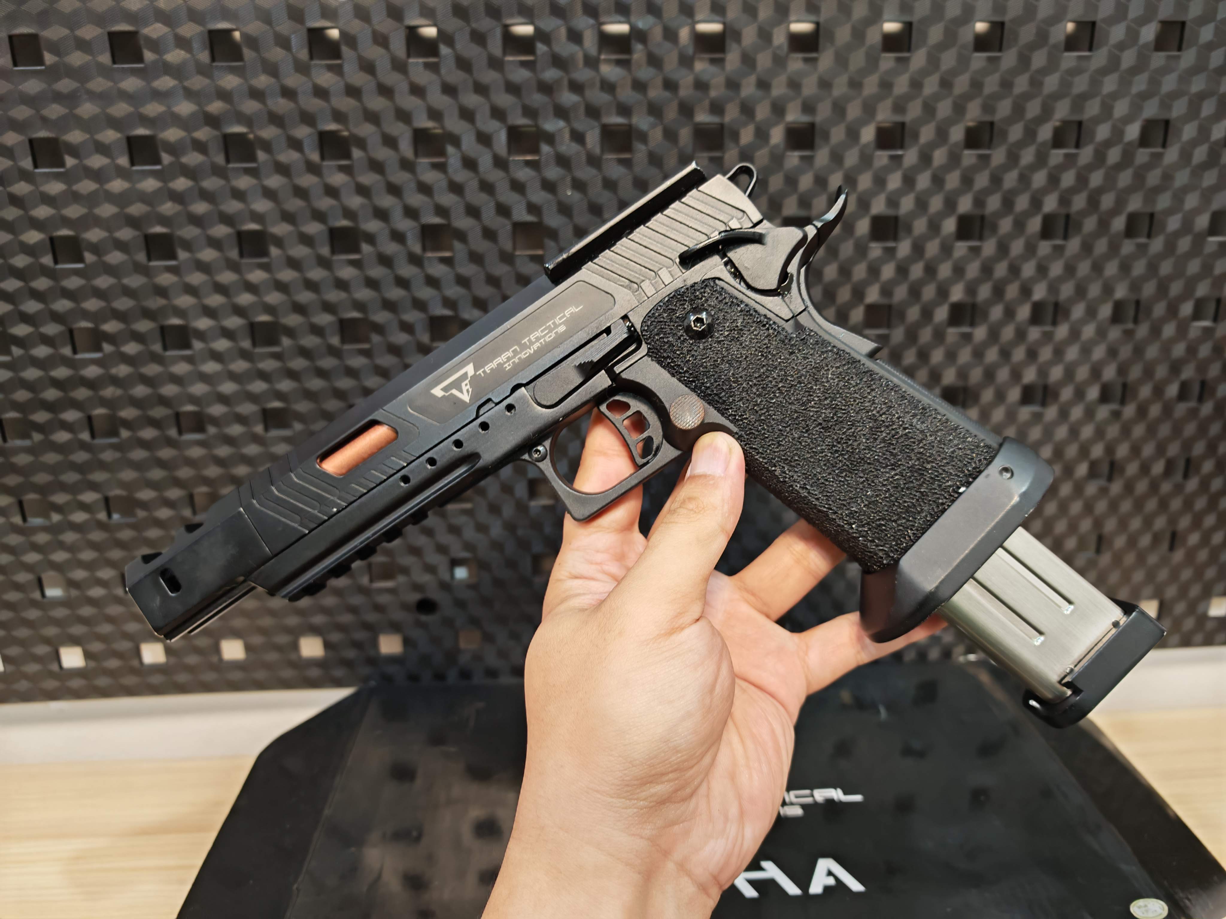 Army Armament R601-3 TTI Combat Master Alpha GBB BB Gun บีบีกัน Airsoft Gun ปืนอัดลม ปืนสั้นแก๊ส มือสอง