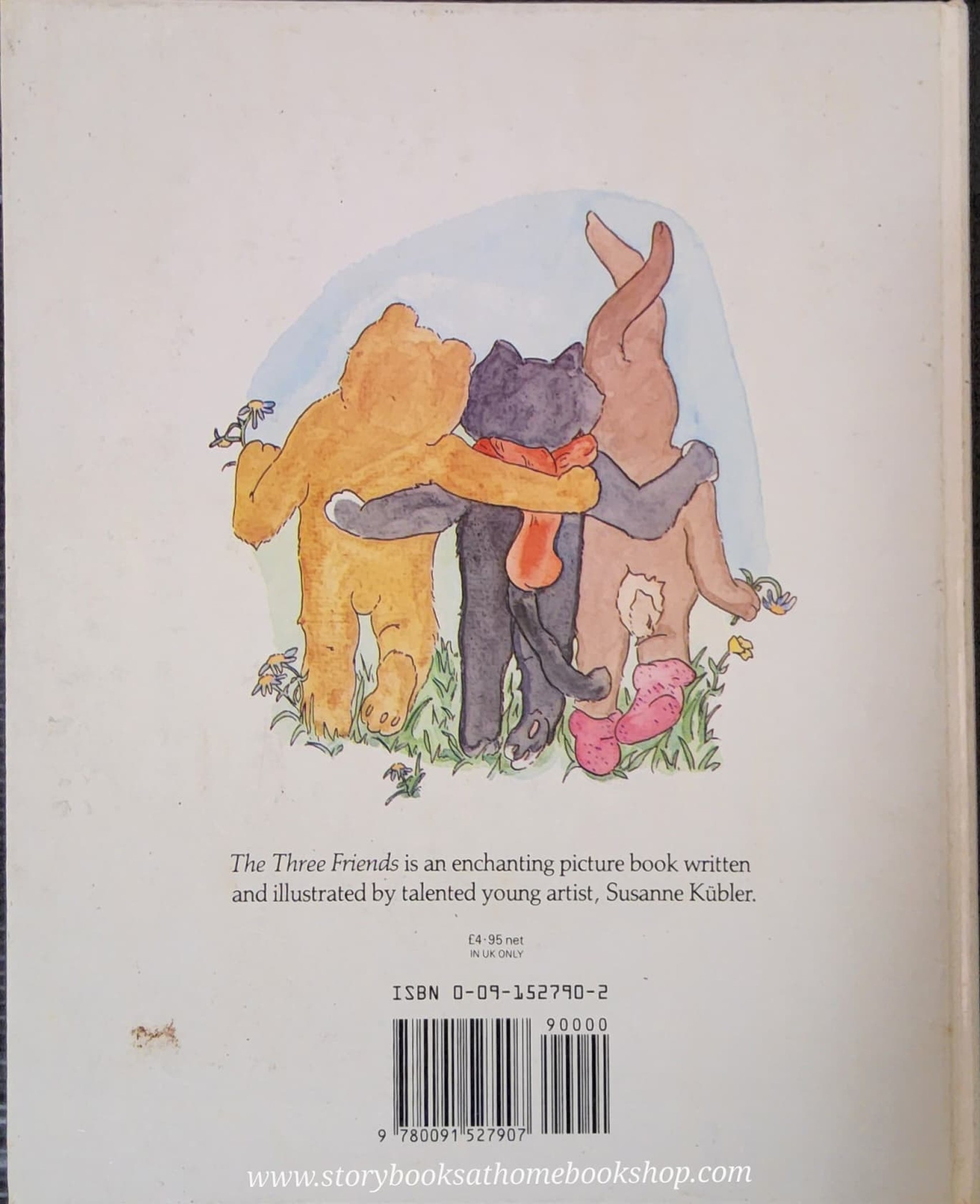 หนังสือนิทานปกแข็ง** 🍅🍓 THE THREE FRIENDS BY SUSANNE KUBLER