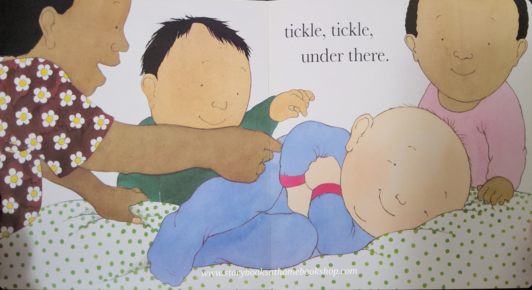 BOARD Book** 🍅🍓TICKLE,TICKLE BY HELEN OXENBURY