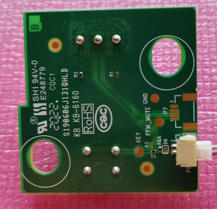 ตัวรับสัญญาณ รีโมทย์ TCL (ทีซีแอล) ของแท้ถอดจากเครื่อง รุ่น 43LINE TV พาร์ท40-65C715-KSC1LG